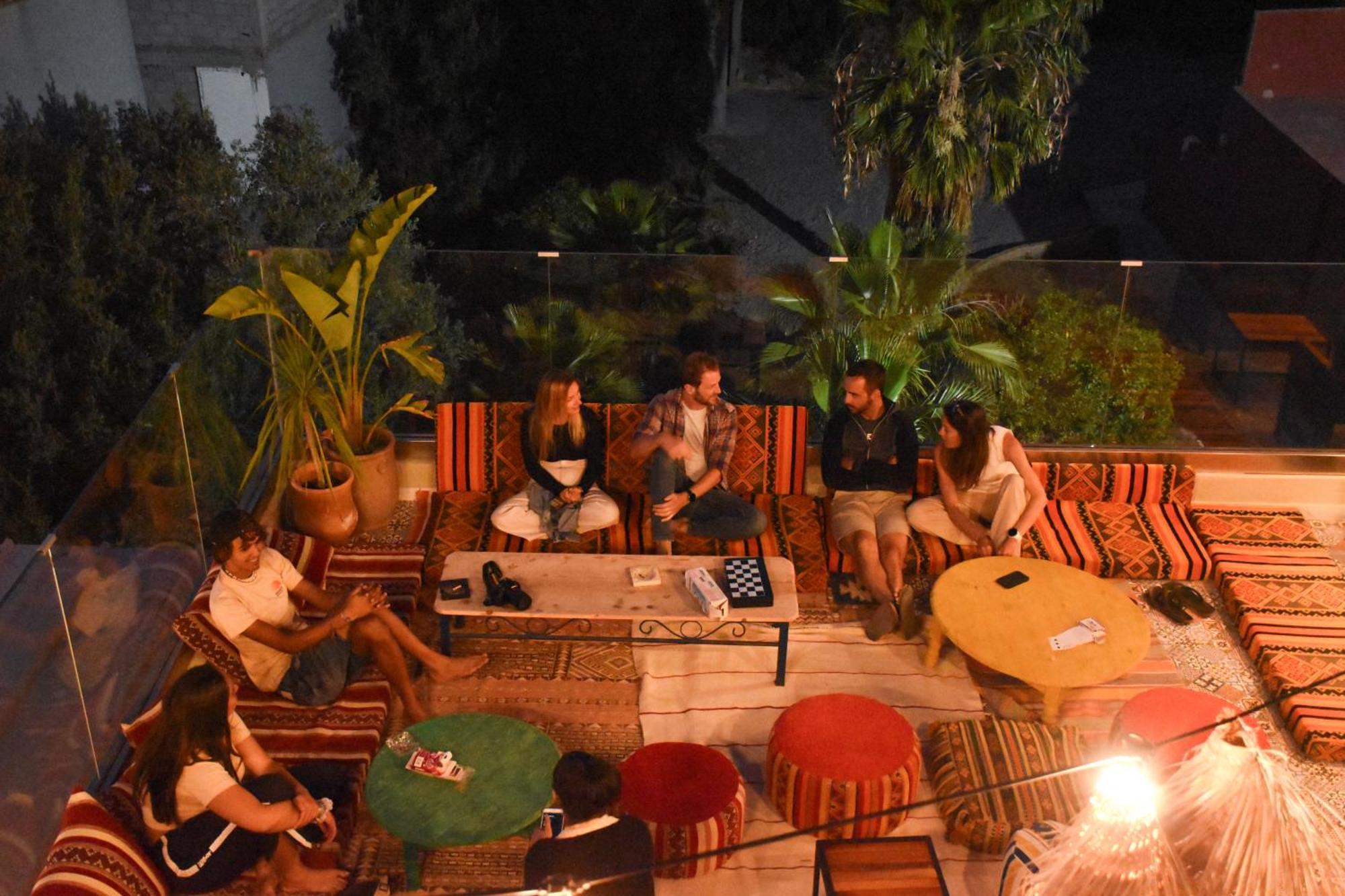 Playa Del Sol Surf House Hostel Tamraght Exterior foto